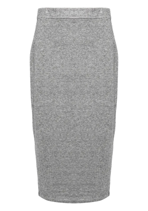 Vince Cozy knitted midi skirt - Grey