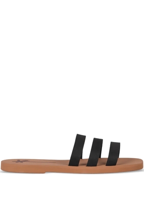 Manebi Eva flat sandals - Black
