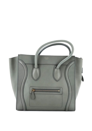 Celine Pre-Owned Luggage Bag Smooth Leather Mini tote bag - Green