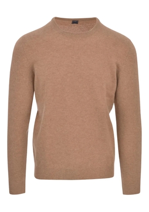 Fedeli cashmere crew-neck sweater - Brown