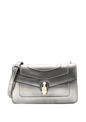 Bvlgari Pre-Owned Serpenti Forever Metallic Leather Small shoulder bag