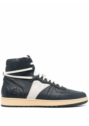 RHUDE BBall high-top sneakers - Green