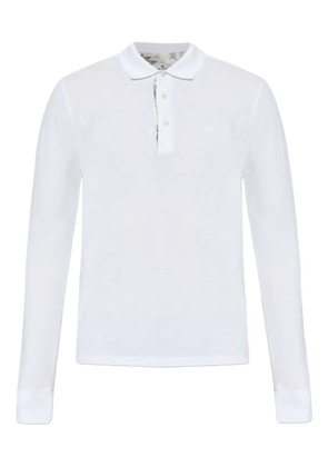 ETRO long-sleeve polo shirt - White