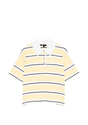 Maje striped polo shirt - Yellow