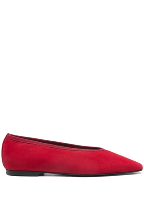 TOTEME Minimalist ballet flats - Red