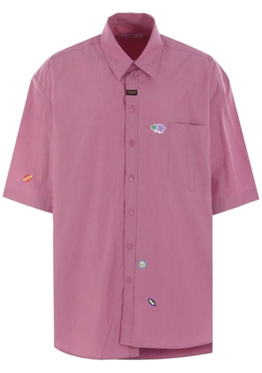 Martine Rose oversized cotton shirt - Pink