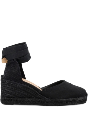 Castañer 60mm wedge-heel espadrilles - Black
