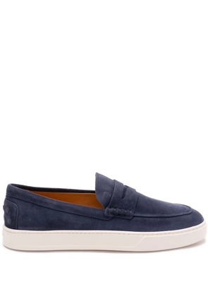Tod's suede loafers - Blue