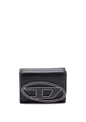 Diesel 1DR leather wallet - Black