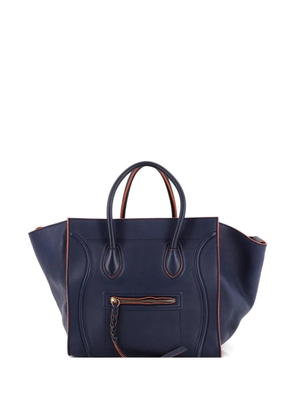 Celine Pre-Owned Phantom Bag Grainy Leather Medium tote bag - Blue