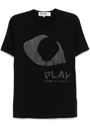 Comme Des Garçons Play eye-print T-shirt - Black
