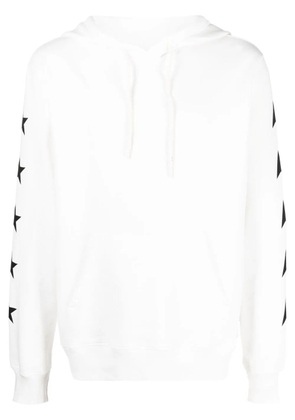 Golden Goose star-print pullover hoodie - White