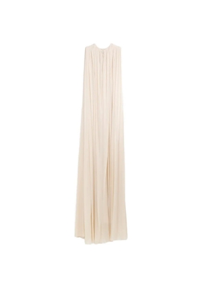 Petar Petrov gathered maxi dress - Neutrals