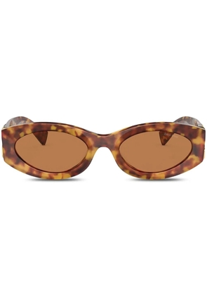 Miu Miu Eyewear tortoiseshell cat-eye sunglasses - Brown