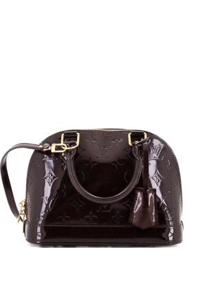 Louis Vuitton Pre-Owned Alma Handbag Monogram Vernis BB shoulder bag - Red