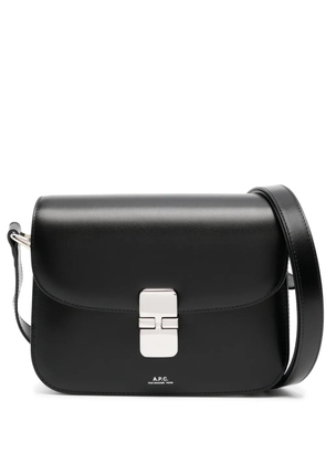 A.P.C. small Grace leather bag - Black