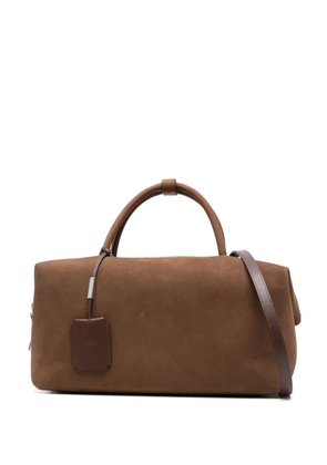 Max Mara medium suede tote bag - Brown