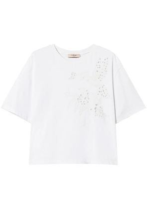 TWINSET embroidered T-shirt - White