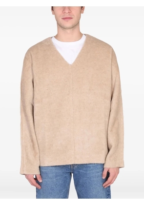 Séfr V-neck sweater - Neutrals