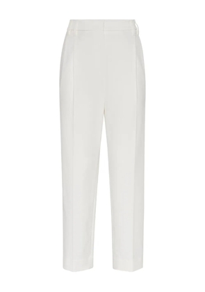 Brunello Cucinelli Slouchy cropped trousers - White