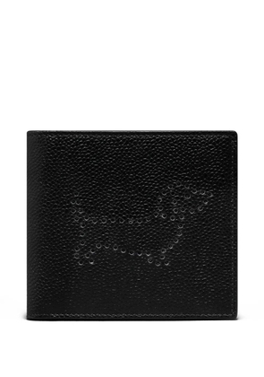 Thom Browne Hector-motif bifold wallet - Black