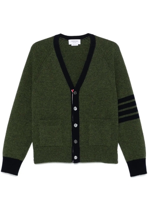 Thom Browne 4-Bar V-neck wool cardigan - Green