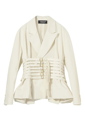 Undercover double-breasted blazer - White