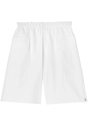 Jil Sander cotton cargo shorts - White