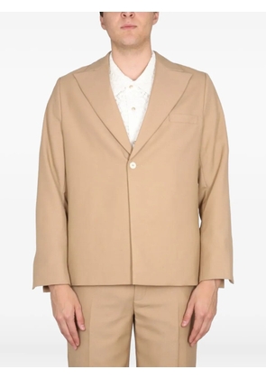 Séfr single-breasted jacket - Neutrals
