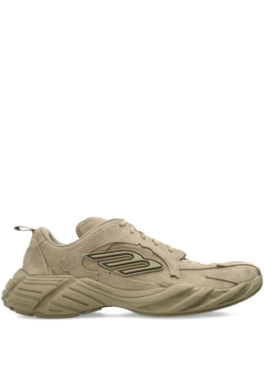 Balenciaga Monday logo-appliqué sneakers - Neutrals