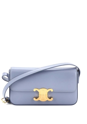 Celine Pre-Owned Triomphe East-West Smooth Calfskin shoulder bag - Blue