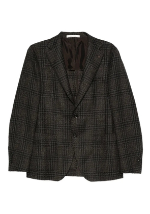 Tagliatore checked blazer - Brown