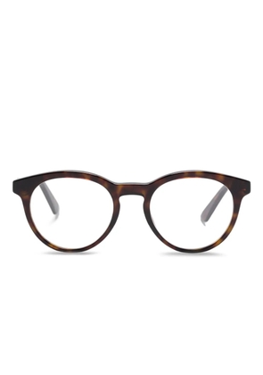 Gucci Eyewear pantos-frame glasses - Brown
