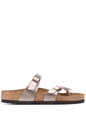 Birkenstock Mayari Birko-Flor sandals - Gold