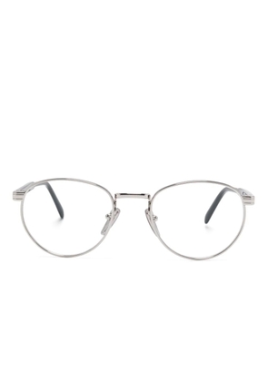 Prada Eyewear round-frame glasses - Silver
