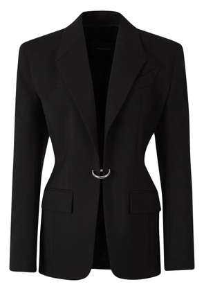 Mugler pierced tailored blazer - Black