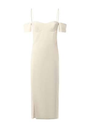 PINKO shoulder straps dress - White