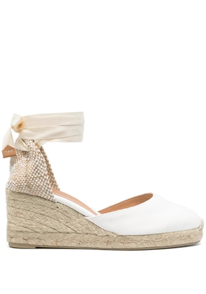 Castañer Carina wedge-heel espadrilles - White