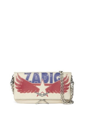 Zadig&Voltaire America leather shoulder bag - White