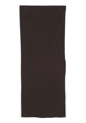 REMAIN midi pencil skirt - Brown