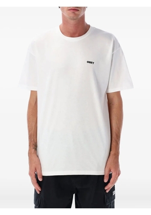 Obey World in Flames T-shirt - White