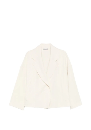 Dusan notched-lapel jacket - Neutrals