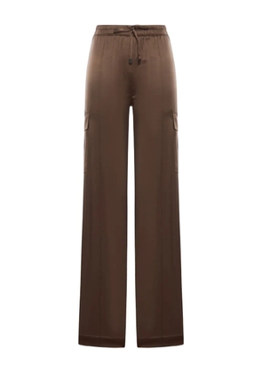 TOM FORD elasticated-waist cargo-pockets trousers - Brown
