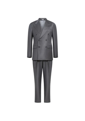 FRANZESE COLLECTION pinstripe double-breasted suit - Grey