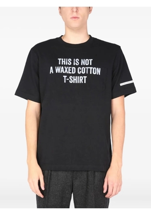 Barbour pocket-detail graphic-print T-shirt - Black