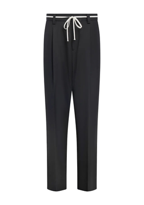 STATE OF ORDER belt-loops trousers - Black