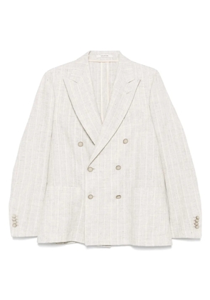 Tagliatore striped blazer - Neutrals