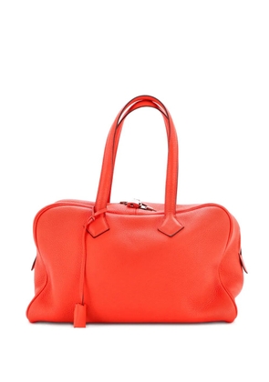 Hermès Pre-Owned Victoria II Bag Clemence 35 satchel - Red