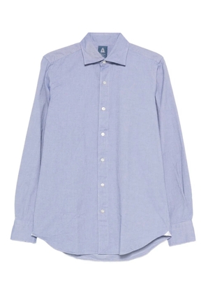 Finamore 1925 Napoli buttoned shirt - Blue