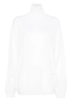 Moschino Golden M sweater - White